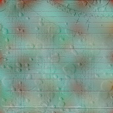 Çimento duvar kabartma desenli.