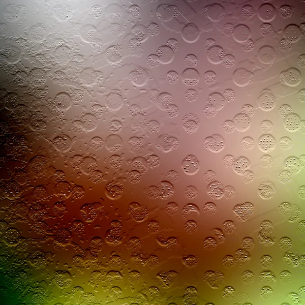 Цементна стіна з рельєфним візерунком у вигляді різнокольорових кульок — стокове фото