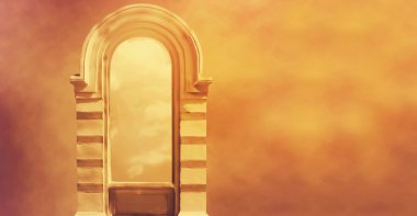 eski taş bina giriş ve merdiven