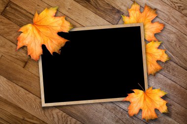 Grunge kağıt scrapbooking tarzı fotoğraf çerçevesi ve au tasarımında