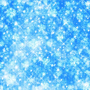 kar taneleri, yıldız ve eğlenceli karlı arka plan confett