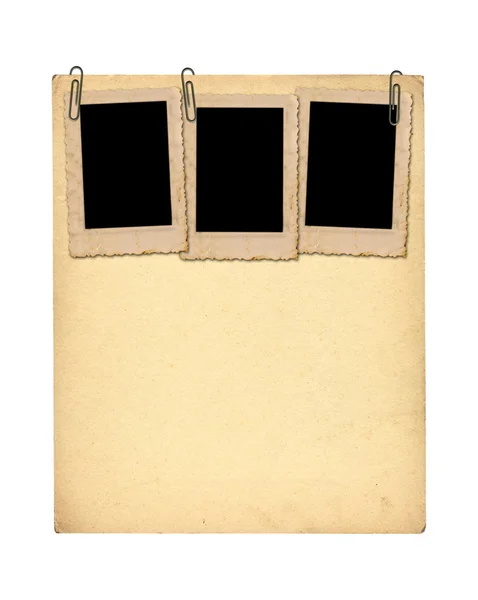 Zbiór starych dokumentów archiwalnych i rocznika kartkę na białym tle na Zielone Świątki — Zdjęcie stockowe