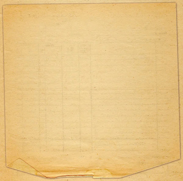 Old grunge cardboard sheet of paper for design — Stock Photo, Image