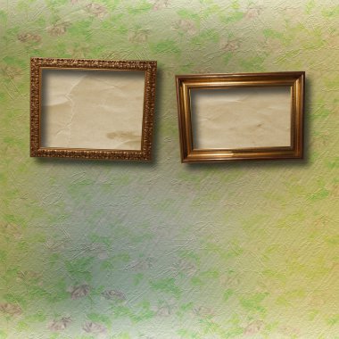 eski oda iç lüks eski kalıntıları ile