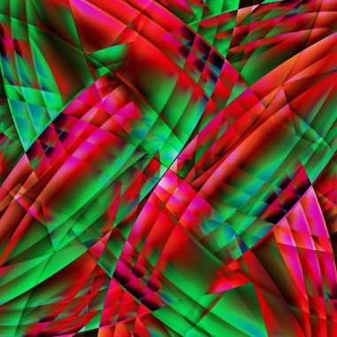 soyut eski kaotik desen renkli şeffaf eğimli li ile