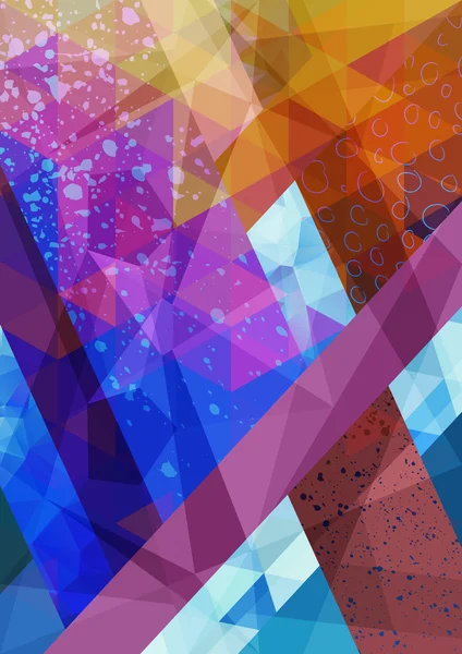 Abstract background. Geometric abstract background — ストックベクタ