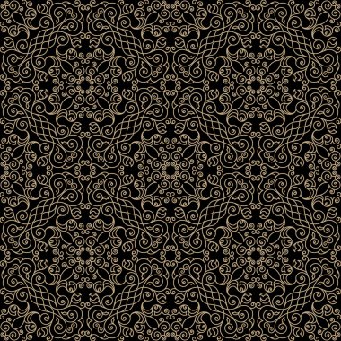 Vektör sanat süsleme için tasarım ile seamless modeli