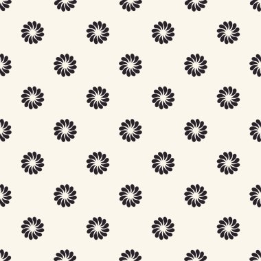 Vektör seamless modeli. Çiçek vintage arka planlar