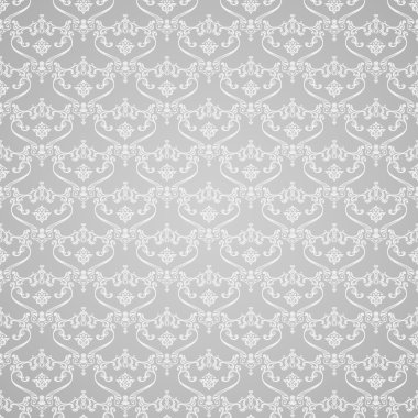 Vektör sorunsuz antika arka plan. Kaligrafi desen. Royal 