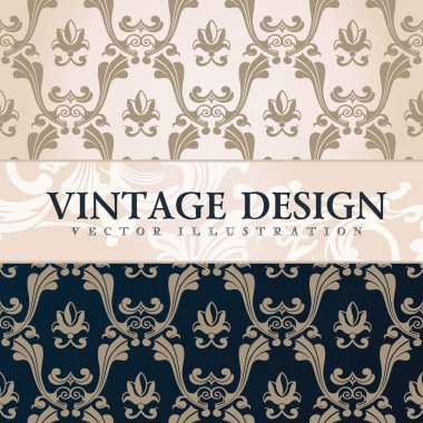 Vektör duvar kağıdı. Hediye paketi. Çiçek arka plan