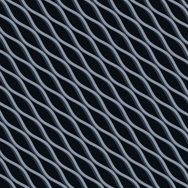 Seamless wavy background. Repeating vector texture