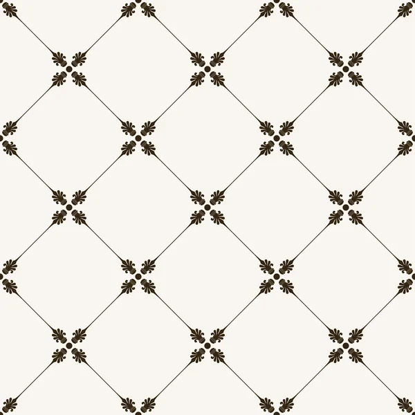 Vector seamless tile pattern. Modern stylish texture — Stockvector