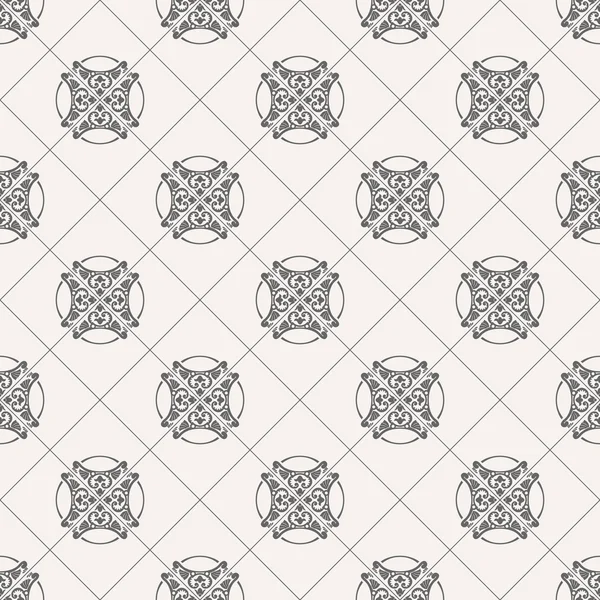De naadloze patroon vector met kunst sieraad voor ontwerp — Stockvector