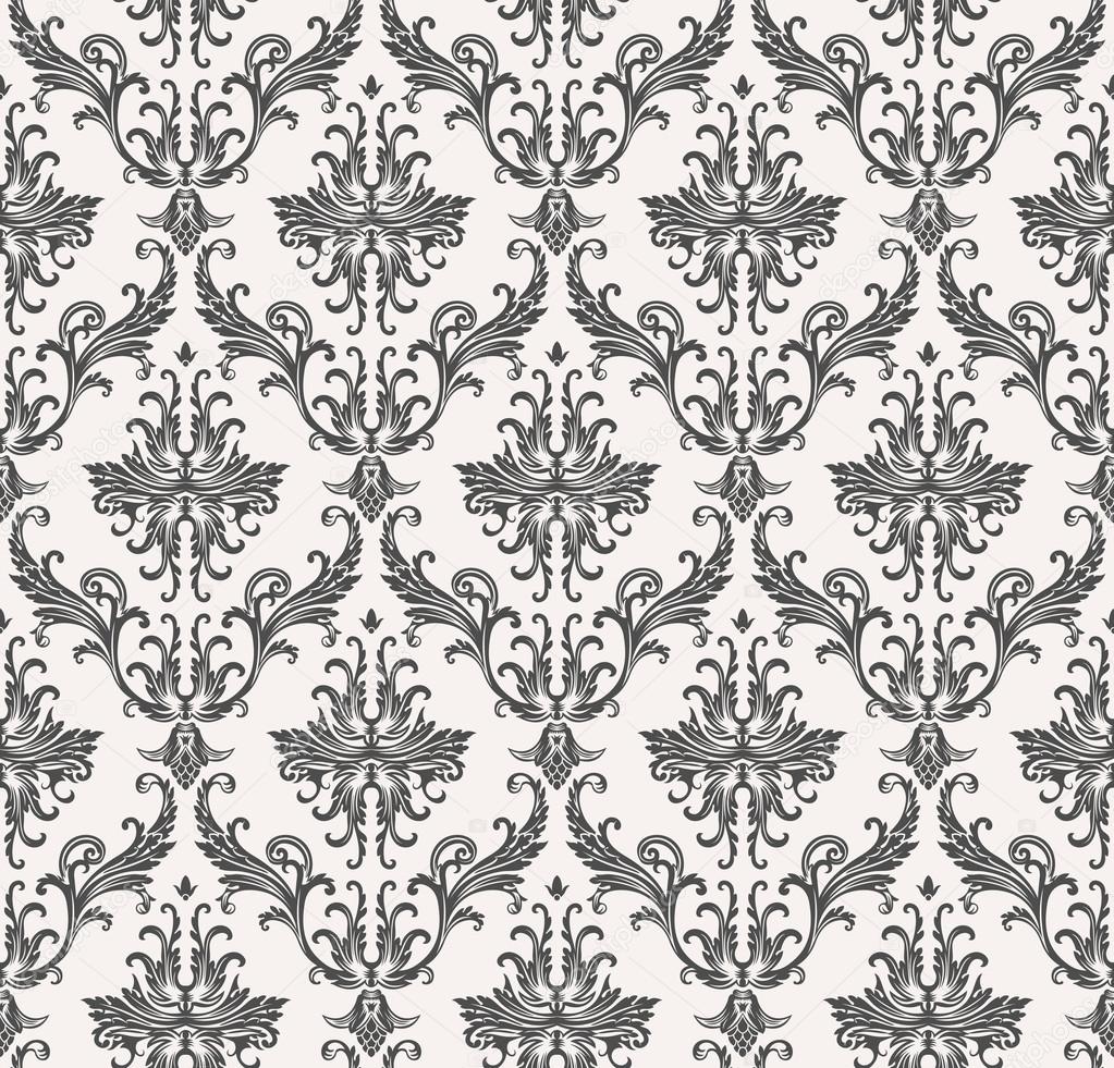 Vector seamless pattern with art ornament for design