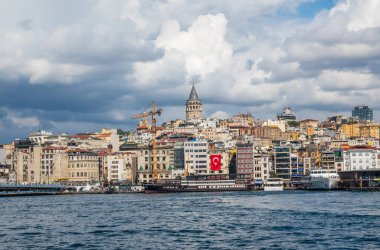 İstanbul, Türkiye 'nin manzarası .