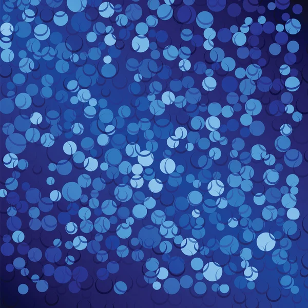 พื้นหลังฟองสบู่สีฟ้า — ภาพเวกเตอร์สต็อก