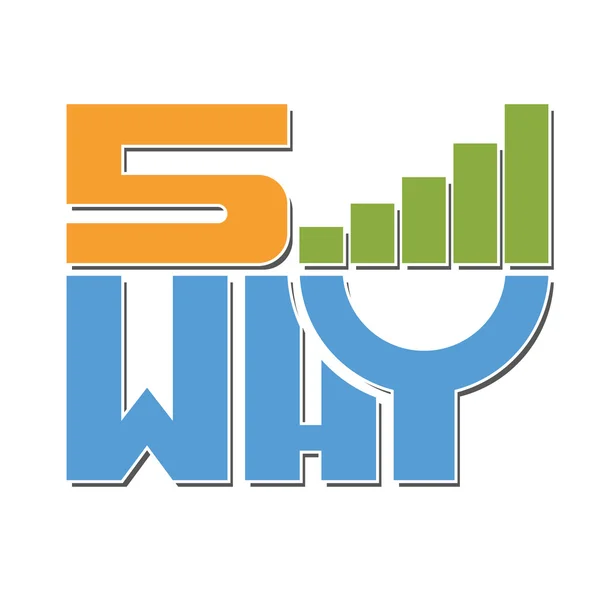 beş neden araç vektör