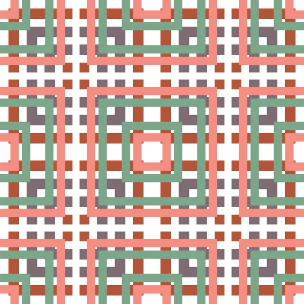 Seamless squares pattern — Stock Vector