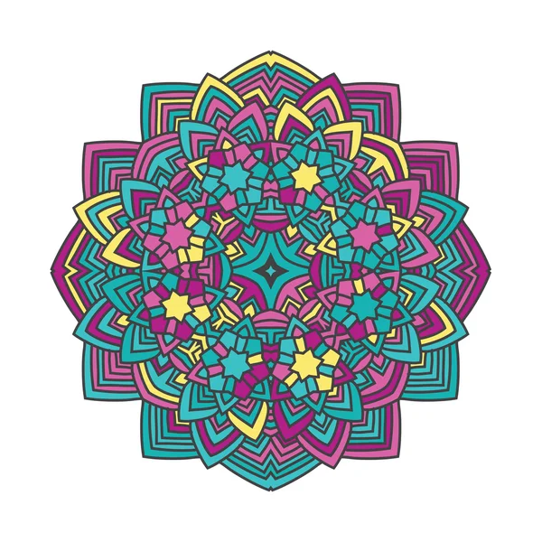 Abstract Flower Mandala — Stockvector