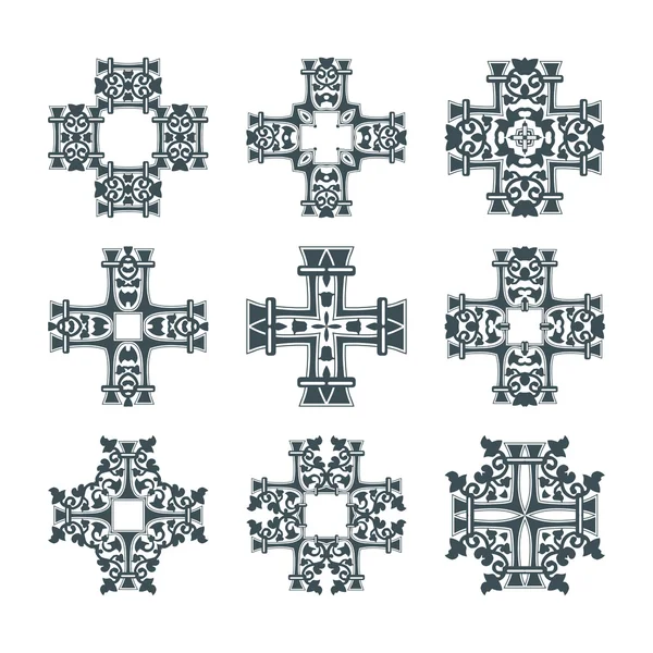 Vecteur de croix tribale — Image vectorielle