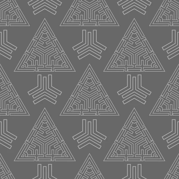 Triangles abstraits Modèle sans couture — Image vectorielle