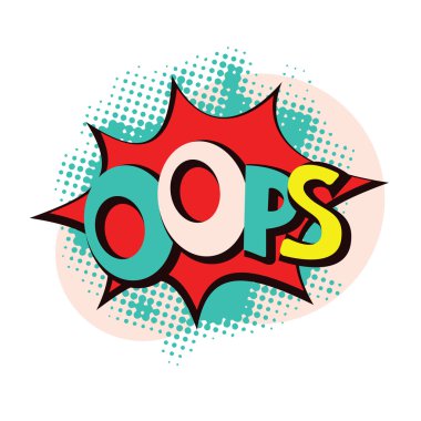 Oops sanat tarzı pop 