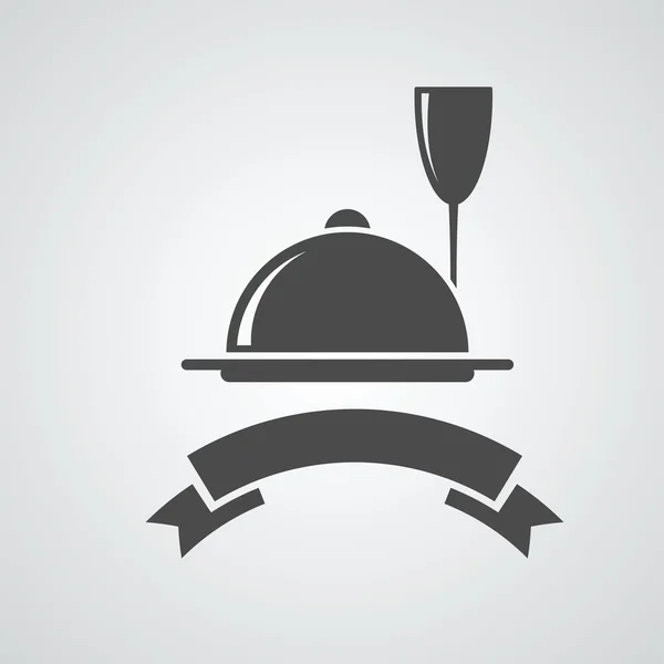 Symbole de menu restaurant — Image vectorielle