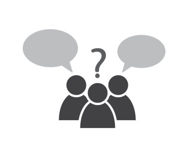 konuşma konuşan vektör