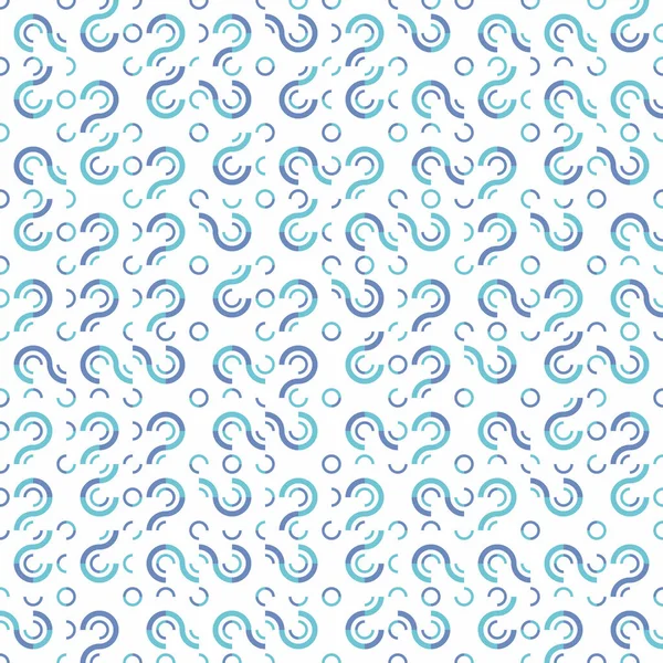 Illustration Vectorielle Ornement Tissu Géométrie Textile Formes Circulaires — Image vectorielle