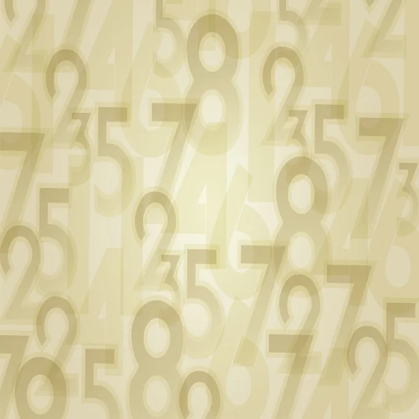 Абстрактный фон чисел — стоковый вектор