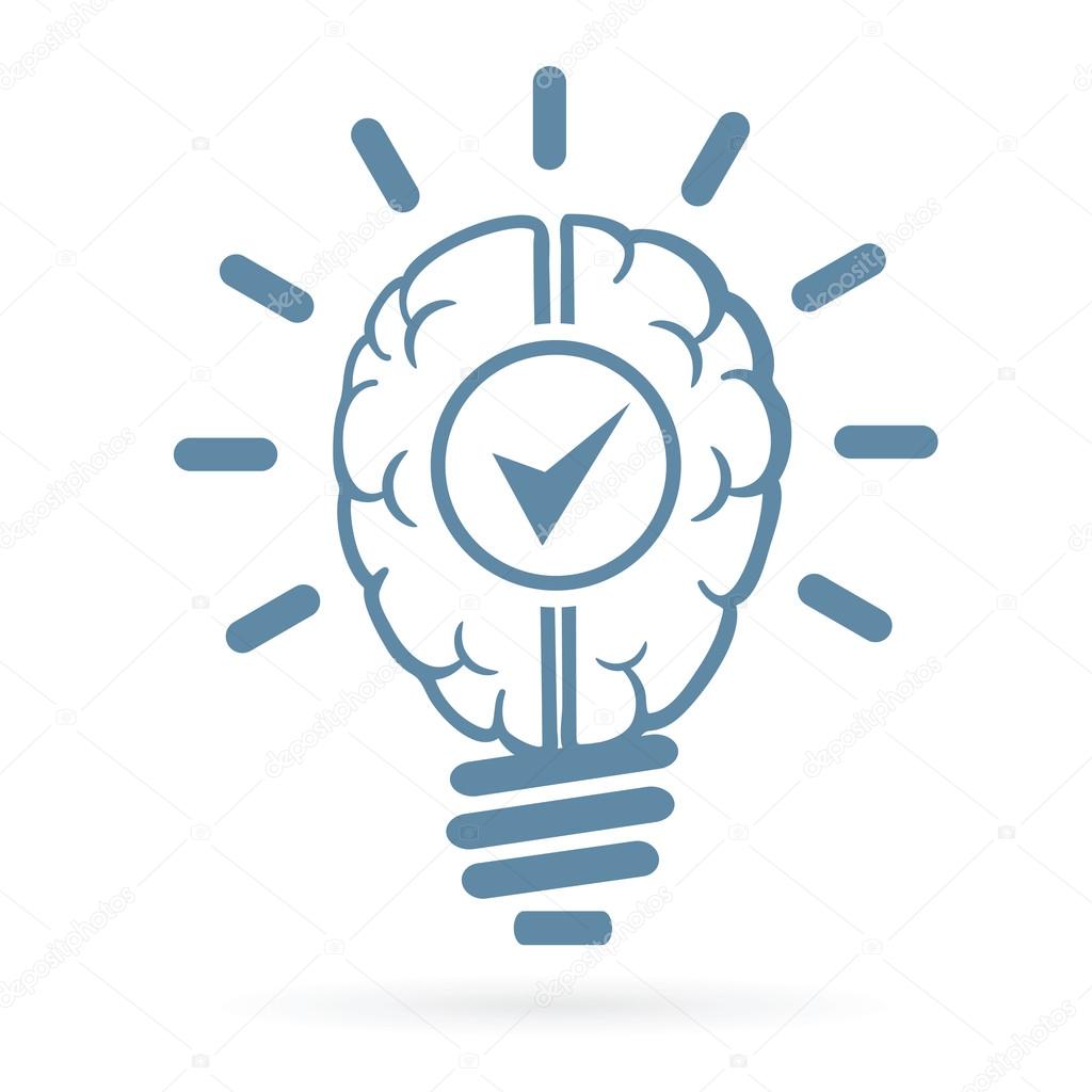 new idea human brain lightbulb