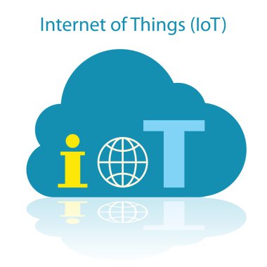 Internet of Things bulut simgesi