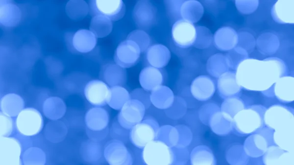 Abstrakter blauer verschwommener Bokeh-Hintergrund — Stockfoto