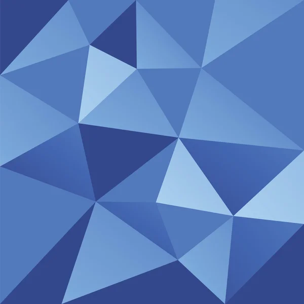 Abstrakt blå triangel bakgrund — Stock vektor