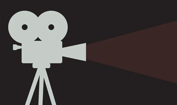 Cinema projector background — Stockový vektor