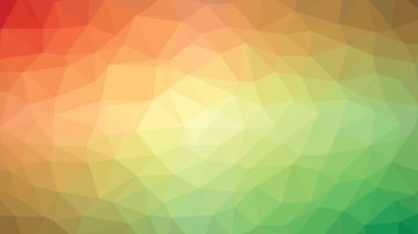 kırmızı yeşil düşük Poli arka plan