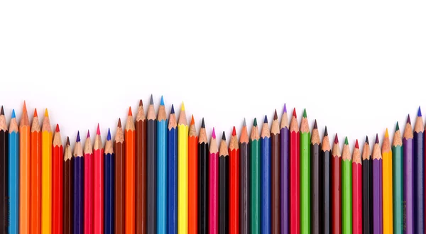 Pencil isolated on white — Stock Photo, Image