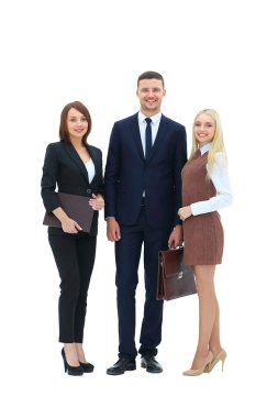 Üç başarılı iş kişi.