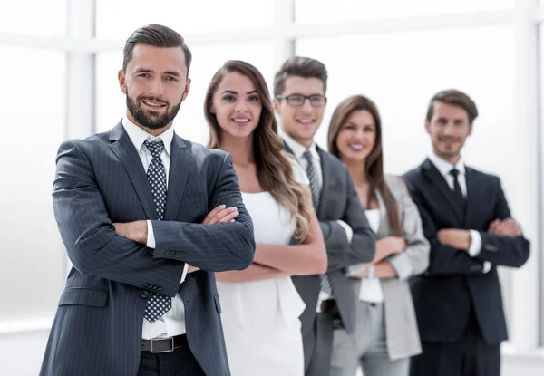 Retrato de un equipo empresarial seguro —  Fotos de Stock