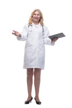 Dostane bir bayan doktor sana bakıyor. .