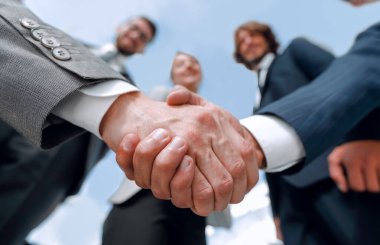 İş tokalaşması. Ortaklık kavramı.