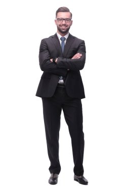 İş adamı iş ekibiyle bir toplantı yapıyor..