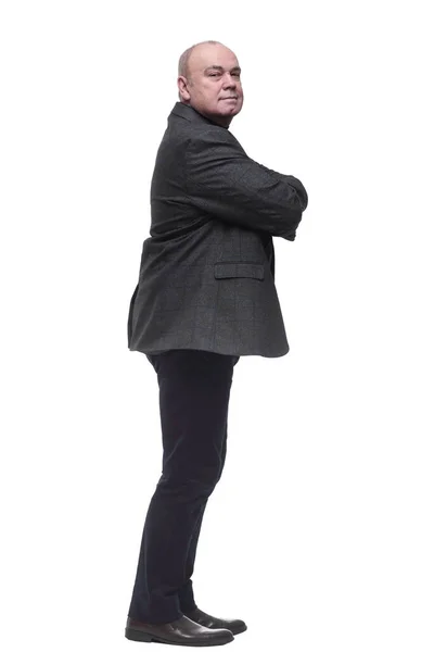 Full length . confident business man looking ahead. — Stock Photo, Image