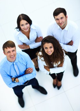 iş adamları Üstten Görünüm