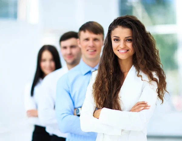 Retrato de grupo de uma equipe de negócios profissional — Fotografia de Stock