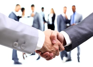 Bir iş tokalaşmasının kapanışı