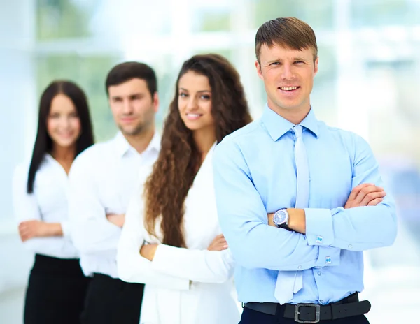 Retrato de grupo de uma equipe de negócios profissional — Fotografia de Stock