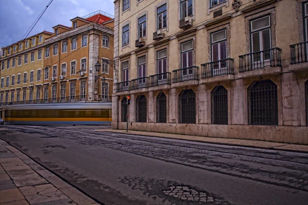 Long exposure shot. Travel and city life — Stock Photo, Image