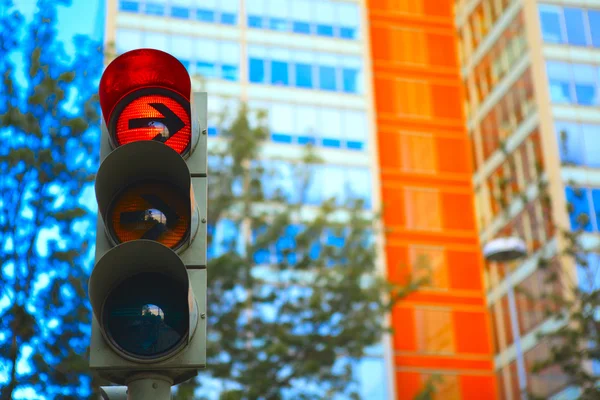 Traffic lights. LISBON — Stock Photo, Image