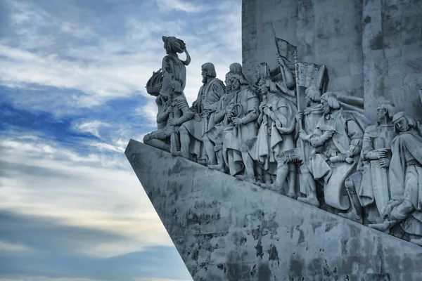 Padrao dos Descobrimentos (Monumento de los Descubrimientos) en Lisbo —  Fotos de Stock